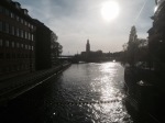 Sun on the canal