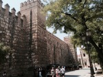 The Alcazar walls, Seville