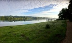 Morning at Whitlingham Broad - daily cycle commute