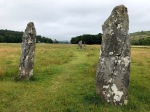 Standing stones on the way to Kilmartin